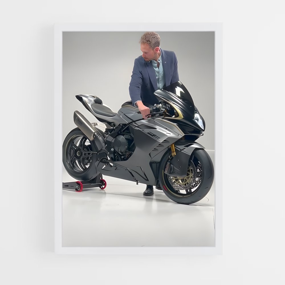 Poster Gentleman Rider – affiche MV Agusta (vue 3)